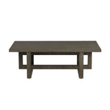 Lennox Brown Cocktail Table by Crestview at Eve Furniture