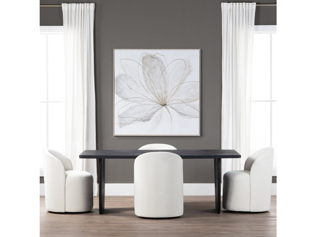 Lennox Brown Dining Table by Crestview at Eve Furniture