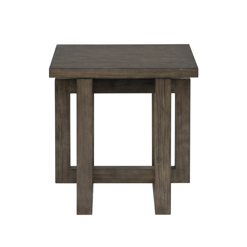 Lennox Brown End Table by Crestview at Eve Furniture