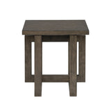 Lennox Brown End Table by Crestview at Eve Furniture