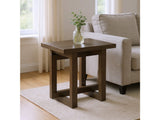 Lennox Brown End Table by Crestview at Eve Furniture