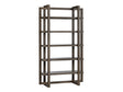 Lennox Brown Etagere by Crestview at Eve Furniture