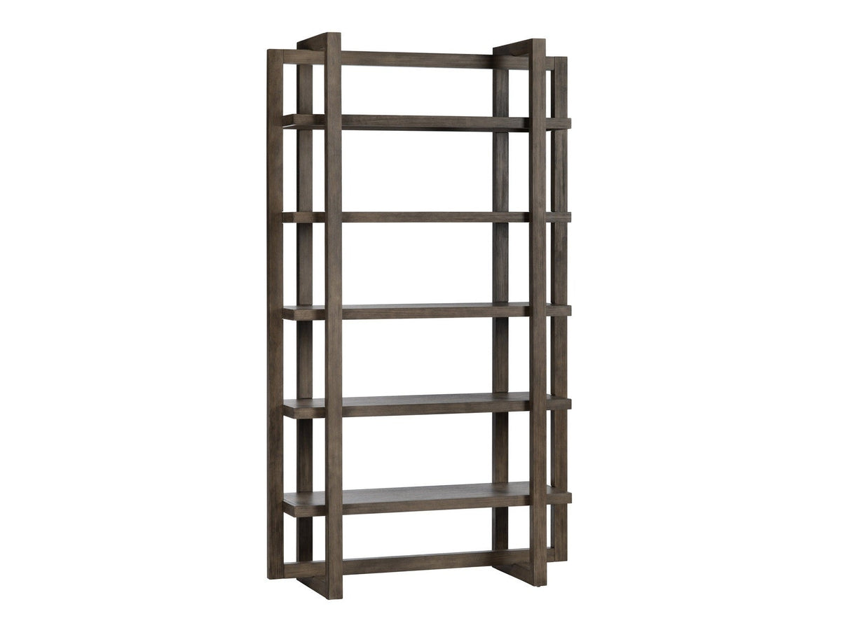 Lennox Brown Etagere by Crestview at Eve Furniture
