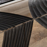 Lennox Brown Four-Door Sideboard by Crestview at Eve Furniture