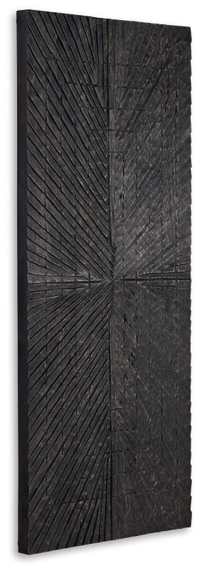 Lenora Antique Black Wall Decor by Ashley at Eve Furniture