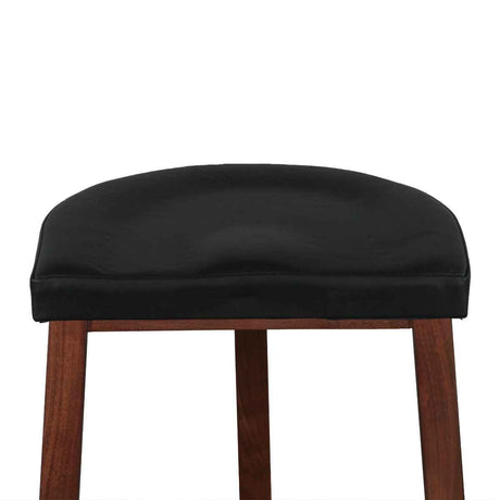 Lenox 17" Counter Stool in Walnut by Home Trends & Design at Eve Furniture