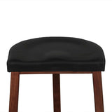 Lenox 17" Counter Stool in Walnut by Home Trends & Design at Eve Furniture