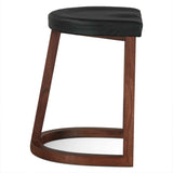 Lenox 17" Counter Stool in Walnut by Home Trends & Design at Eve Furniture