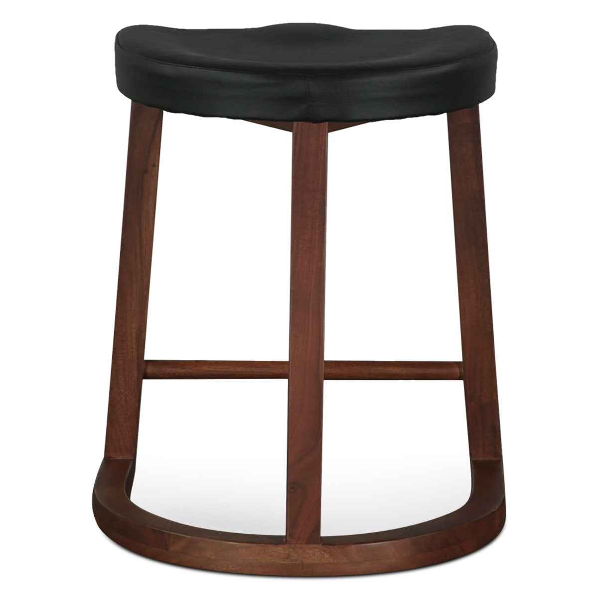 Lenox 17" Counter Stool in Walnut by Home Trends & Design at Eve Furniture