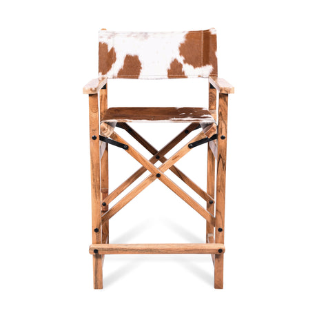 Lenox 18" Upholstered Counter Chair in Walnut by Home Trends & Design at Eve Furniture