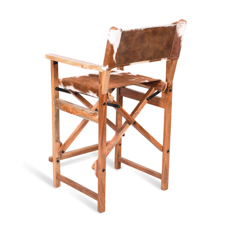Lenox 18" Upholstered Counter Chair in Walnut by Home Trends & Design at Eve Furniture