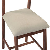 Lenox 18" Upholstered Dining Chair in Walnut by Home Trends & Design at Eve Furniture