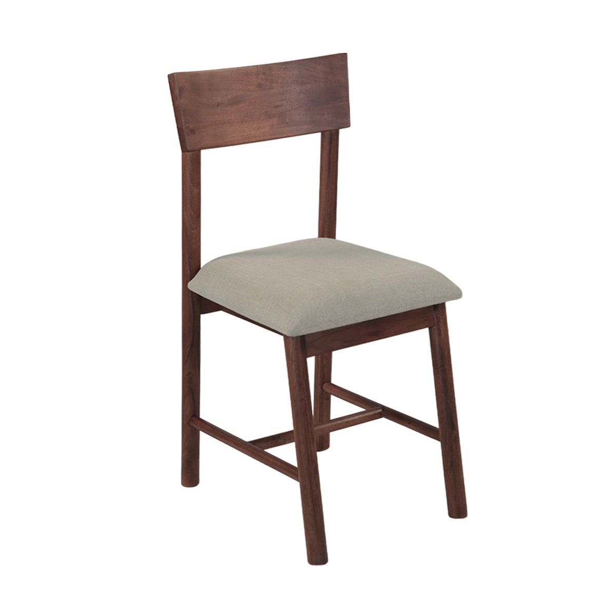 Lenox 18" Upholstered Dining Chair in Walnut by Home Trends & Design at Eve Furniture