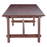 Lenox Loch 102" Dining Table in Walnut by Home Trends & Design at Eve Furniture