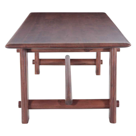 Lenox Loch 102" Dining Table in Walnut by Home Trends & Design at Eve Furniture