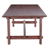 Lenox Loch 102" Dining Table in Walnut by Home Trends & Design at Eve Furniture