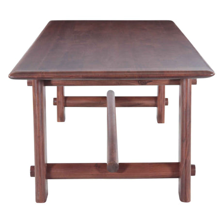 Lenox Loch 102" Dining Table in Walnut by Home Trends & Design at Eve Furniture