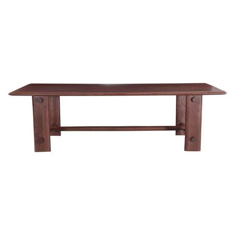 Lenox Loch 102" Dining Table in Walnut by Home Trends & Design at Eve Furniture