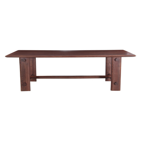Lenox Loch 102" Dining Table in Walnut by Home Trends & Design at Eve Furniture
