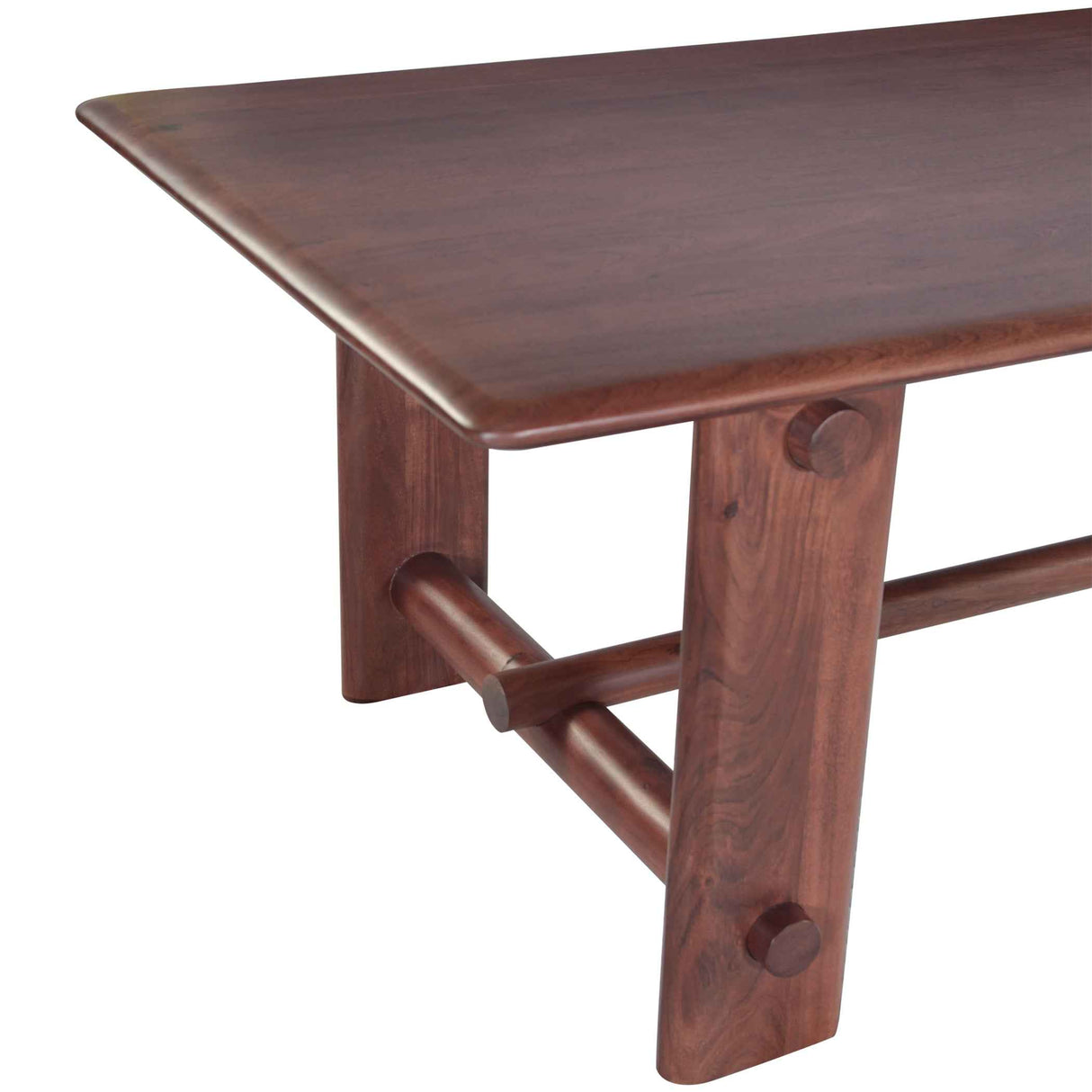 Lenox Loch 102" Dining Table in Walnut by Home Trends & Design at Eve Furniture