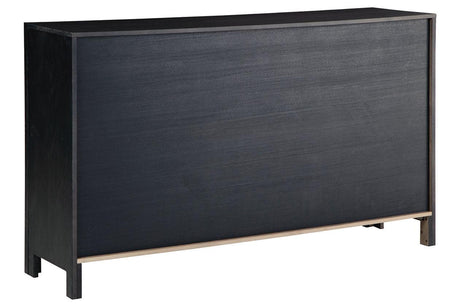 Lenston Black/Gray Accent Cabinet by Ashley at Eve Furniture