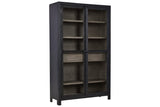 Lenston Black/Gray Accent Cabinet by Ashley at Eve Furniture