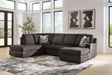 Lentiz Onyx 2-Piece Sectional with Chaise by Ashley at Eve Furniture