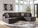 Lentiz Onyx 2-Piece Sectional with Chaise by Ashley at Eve Furniture