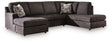 Lentiz Onyx 2-Piece Sectional with Chaise by Ashley at Eve Furniture