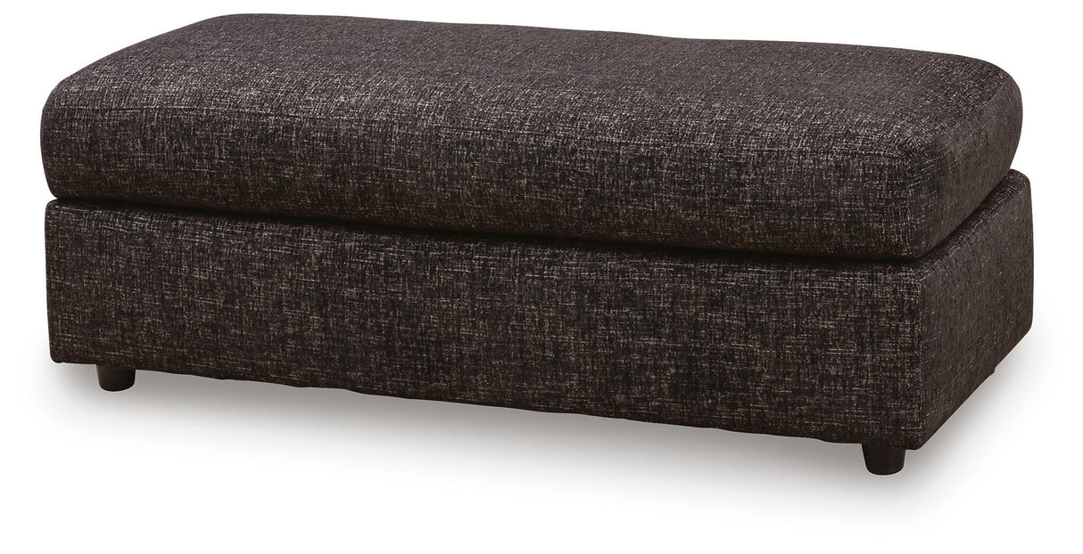 Lentiz Onyx Oversized Accent Ottoman by Ashley at Eve Furniture