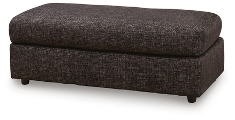 Lentiz Onyx Oversized Accent Ottoman by Ashley at Eve Furniture