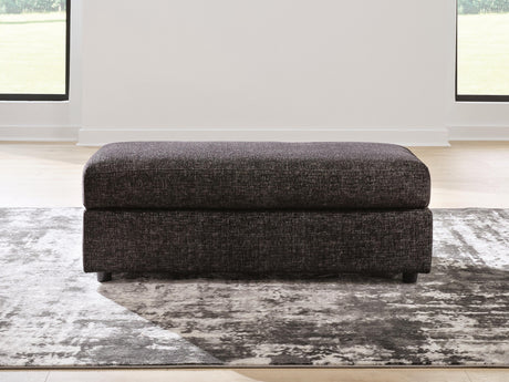 Lentiz Onyx Oversized Accent Ottoman by Ashley at Eve Furniture