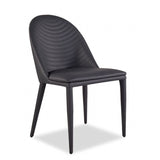 Lenvik Black/White Side Chair Set of 2 by Furniture of America at Eve Furniture