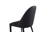 Lenvik Black/White Side Chair Set of 2 by Furniture of America at Eve Furniture