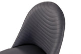 Lenvik Black/White Side Chair Set of 2 by Furniture of America at Eve Furniture
