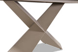 Lenvik Brown/White Dining Table by Furniture of America at Eve Furniture