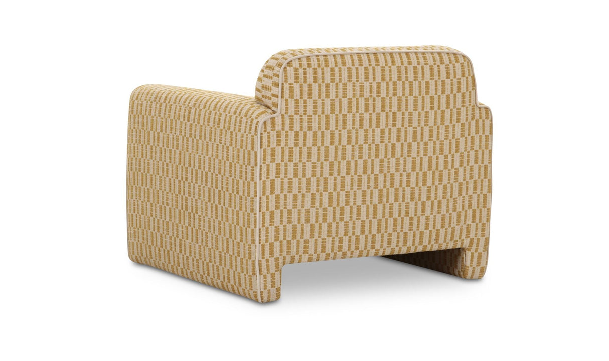 Leo Accent Chair Chartreuse by Moe's Home at Eve Furniture