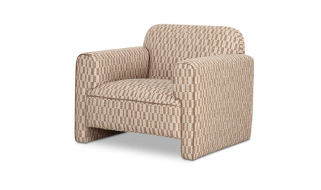 Leo Accent Chair Taupe by Moe's Home at Eve Furniture