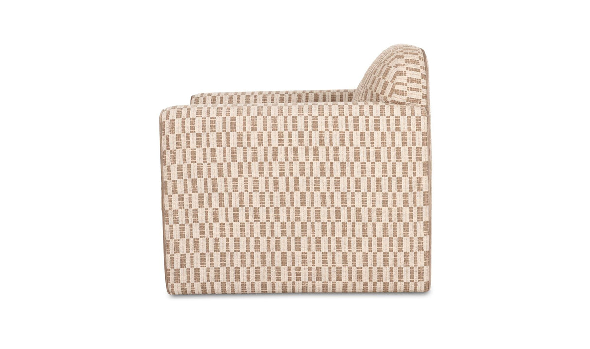 Leo Accent Chair Taupe by Moe's Home at Eve Furniture