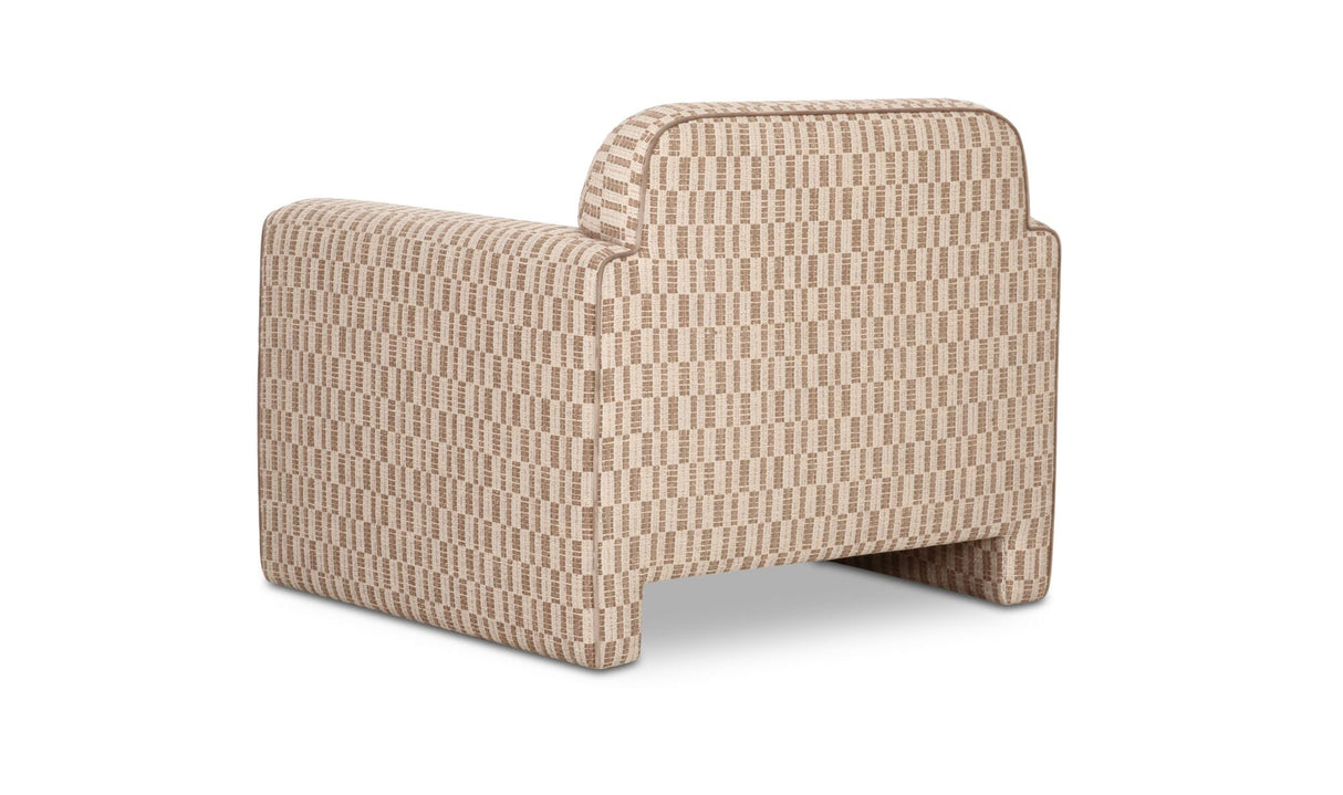 Leo Accent Chair Taupe by Moe's Home at Eve Furniture