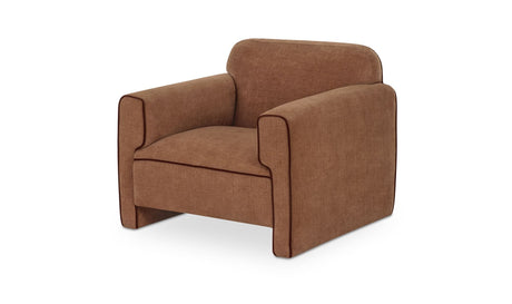 Leo Chair Light Brown by Moe's Home at Eve Furniture