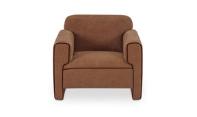 Leo Chair Light Brown by Moe's Home at Eve Furniture