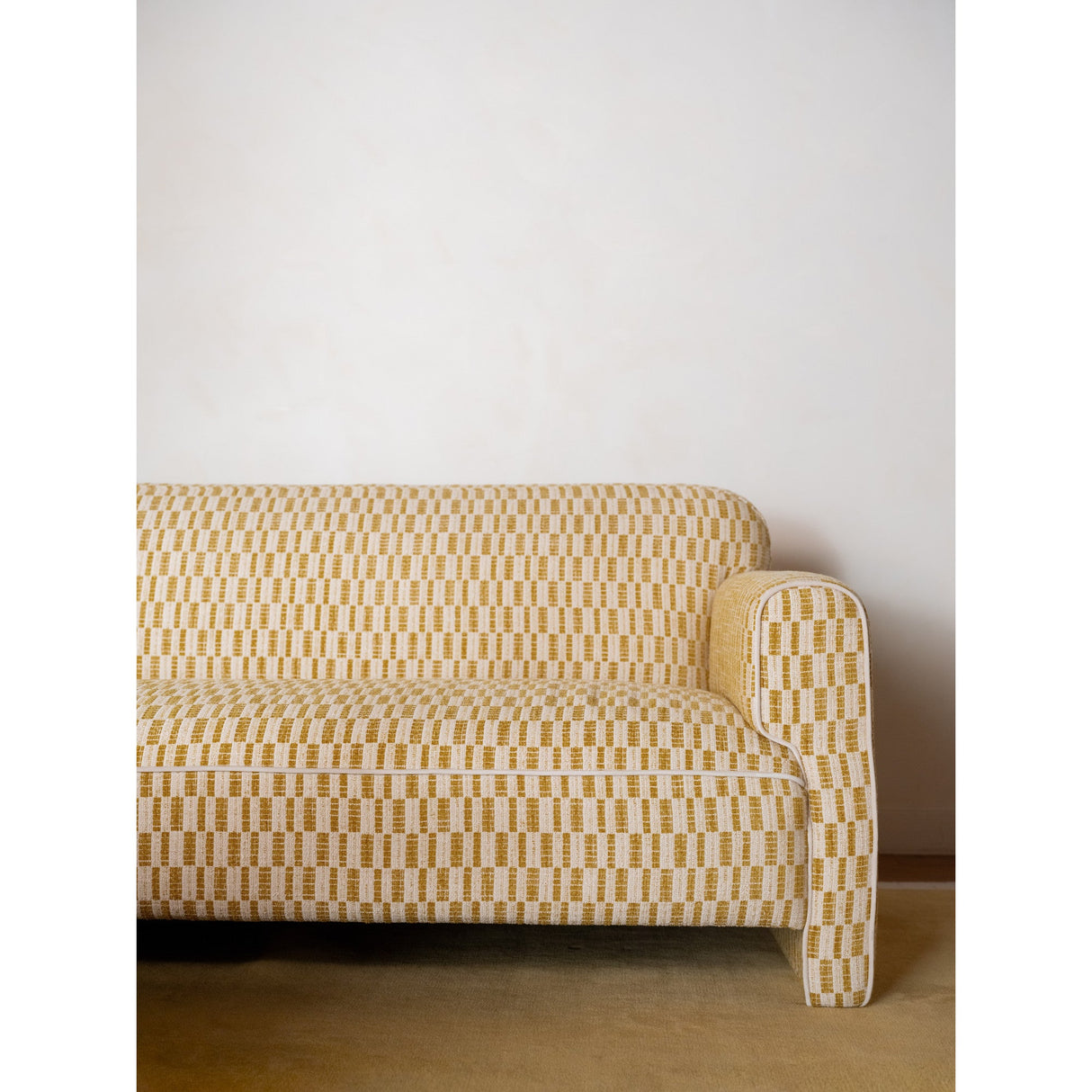 Leo Chartreuse Sofa by Moe's Home at Eve Furniture