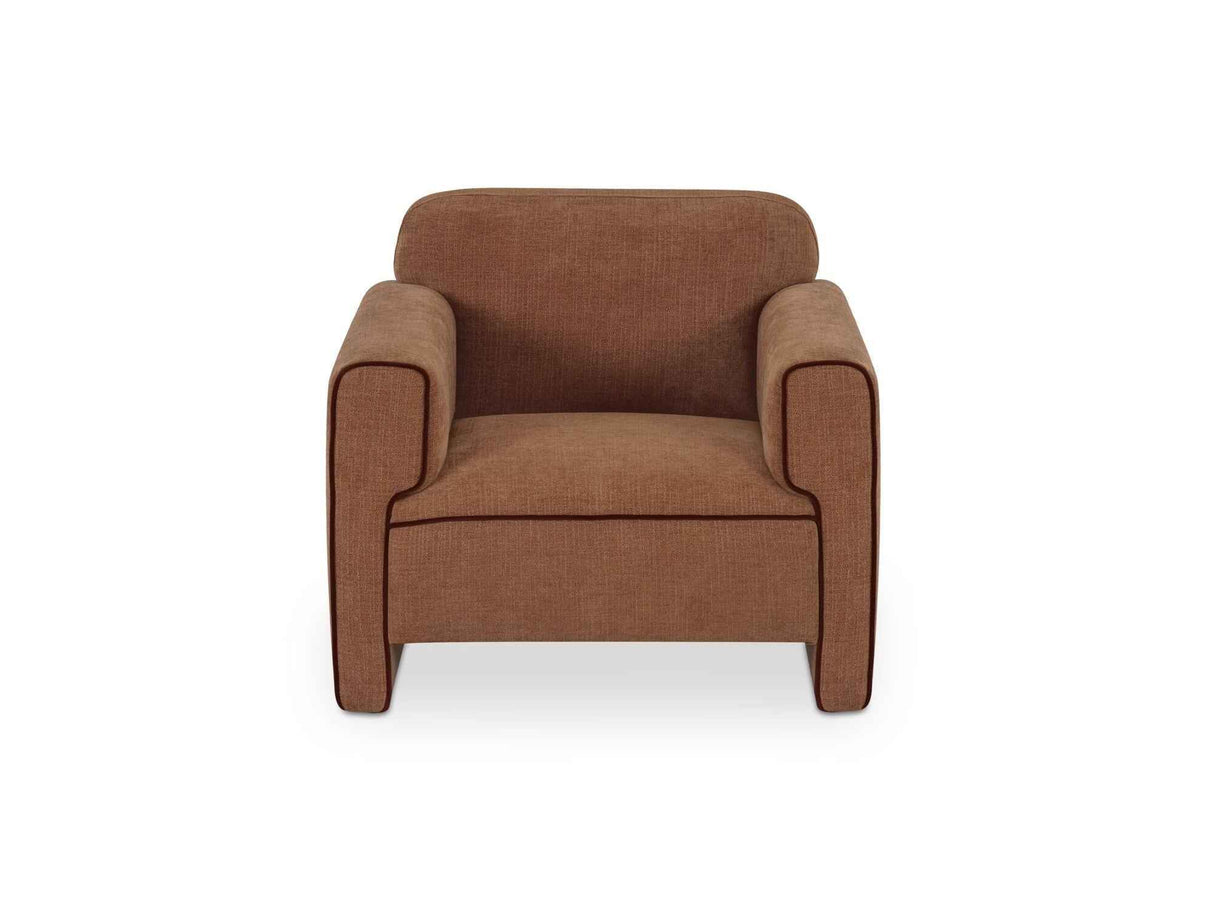 Leo Light Brown Chair by Moe's Home at Eve Furniture