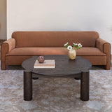 Leo Light Brown Sofa by Moe's Home at Eve Furniture