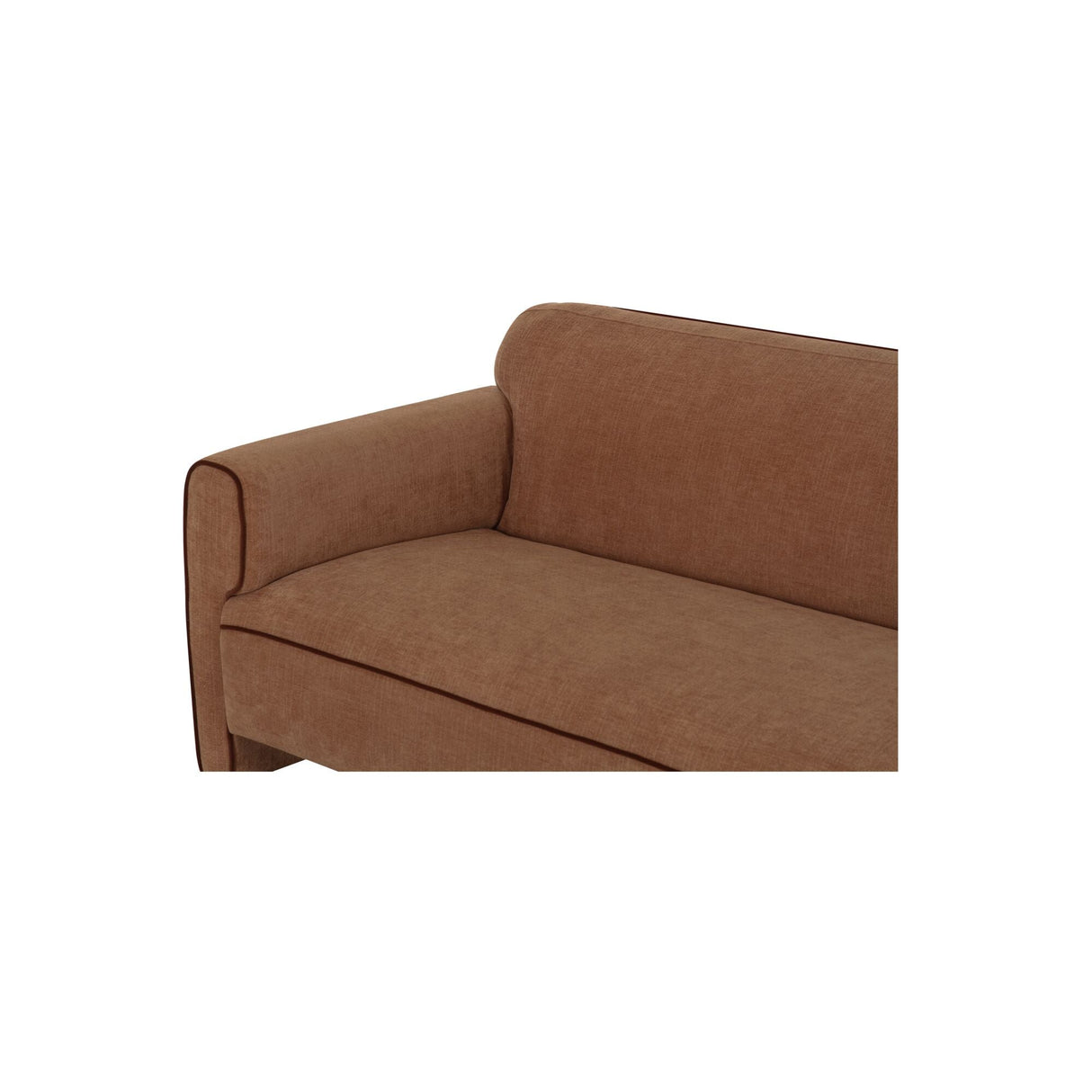 Leo Light Brown Sofa by Moe's Home at Eve Furniture