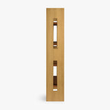 Leo Oak & Walnut Bookcase by Co.House Designs at Eve Furniture