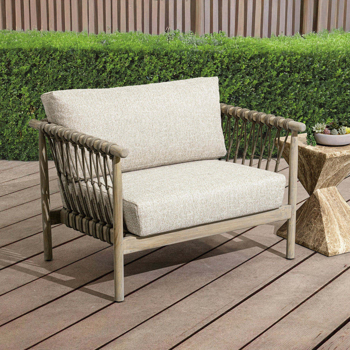 Leo Outdoor Accent Chair by Classic Home at Eve Furniture