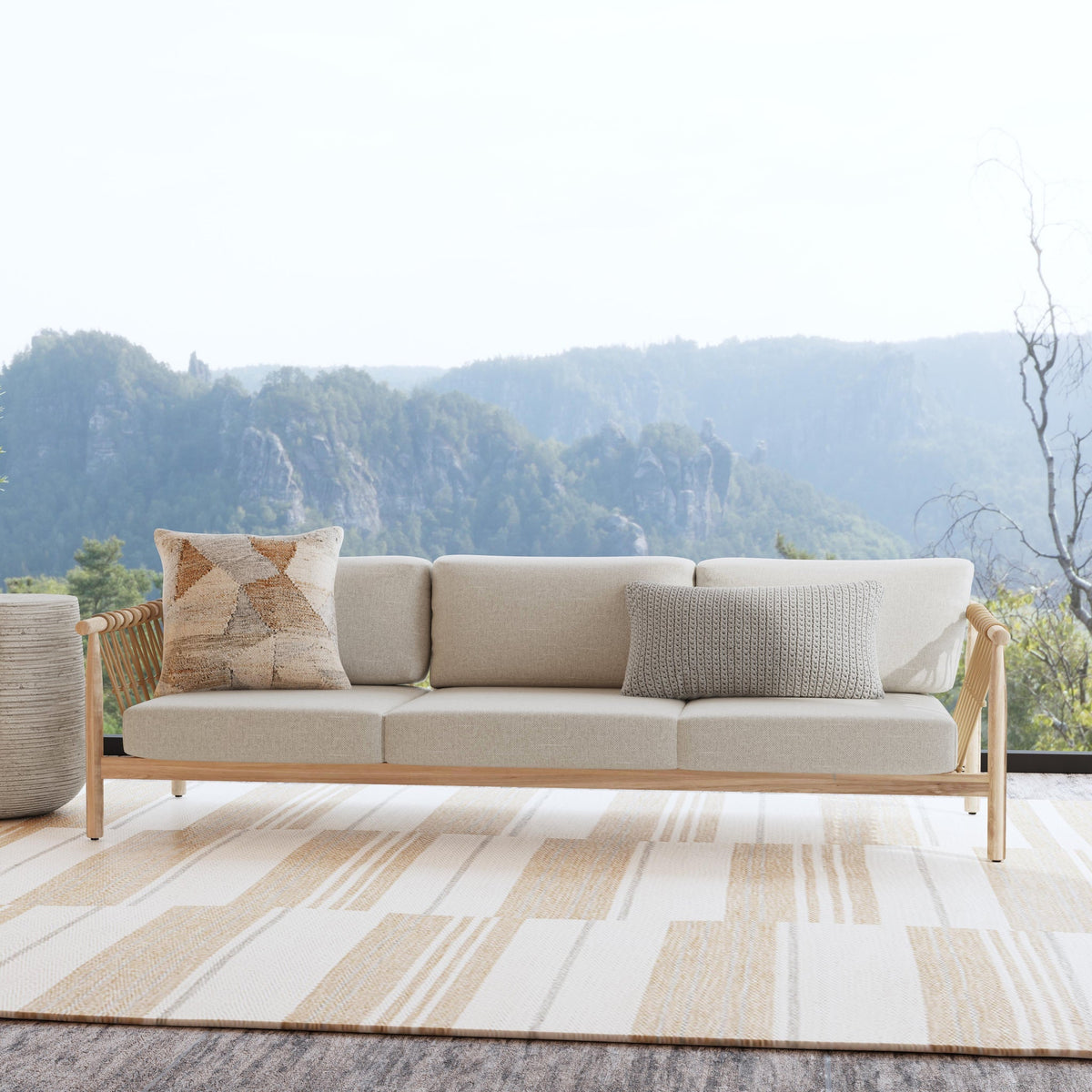 Leo Outdoor Sofa by Classic Home at Eve Furniture
