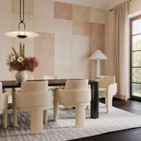 Leo Performance Vegan Leather Dining Chair by TOV Furniture at Eve Furniture